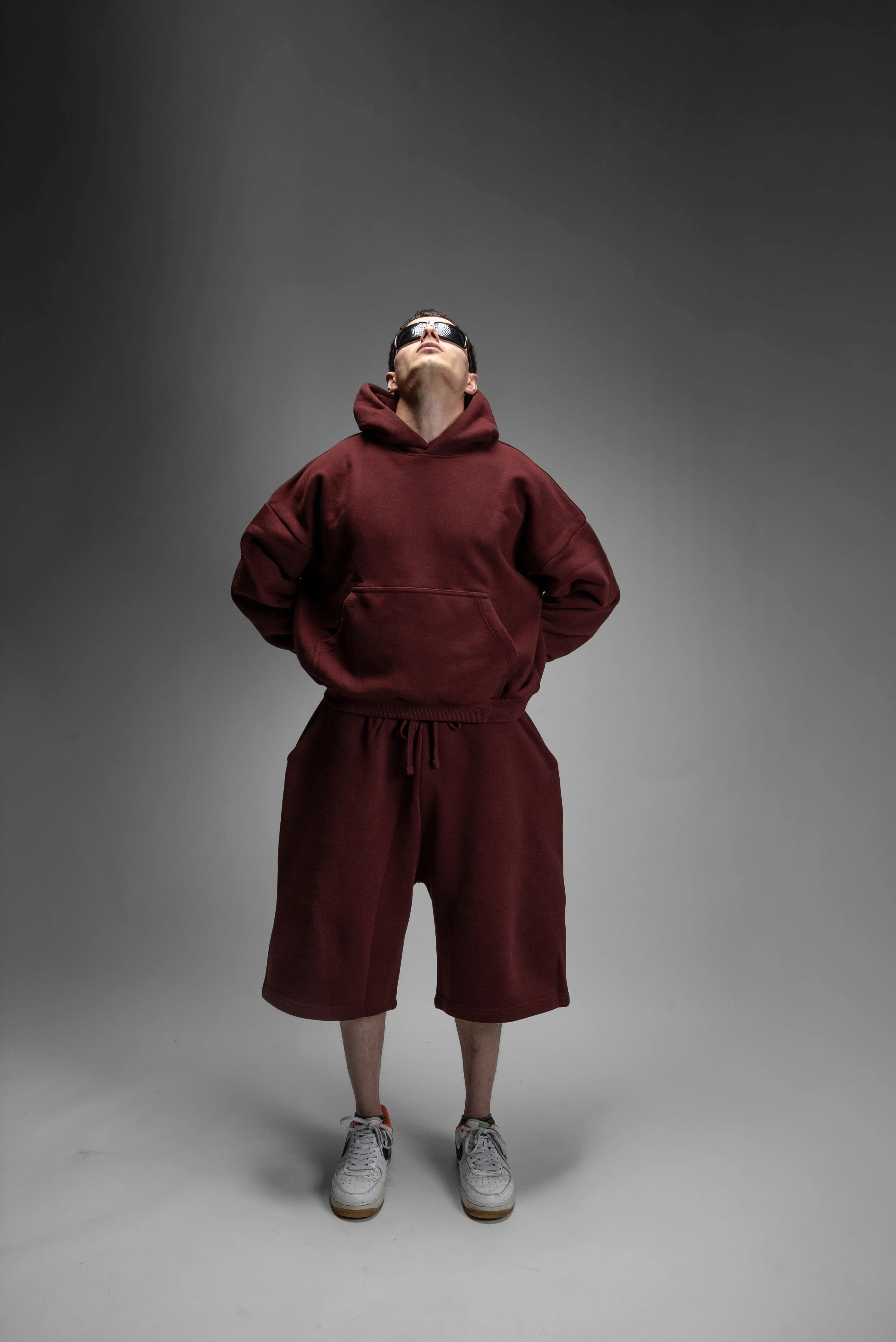 Z24 Baggy Athletic Shorts 530GSM Organic cotton, 3-Pack, Ember Trilogy colors [Pre-order. March 26th] - Image 5